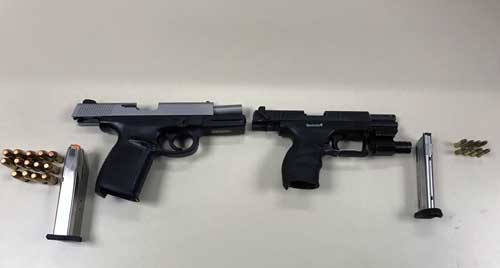 Stolen Weapon Among Recovered Firearms, Two Arrested in Ford Heights